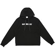 購入価格３万8000円　BURBERRY ブラックパーカー BURBERRY バーバリー パーカー フーディー プルオーバー